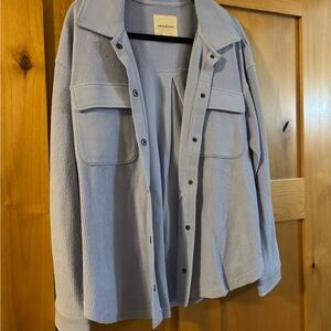 Thread & Supply Light Blue Utility Jacket